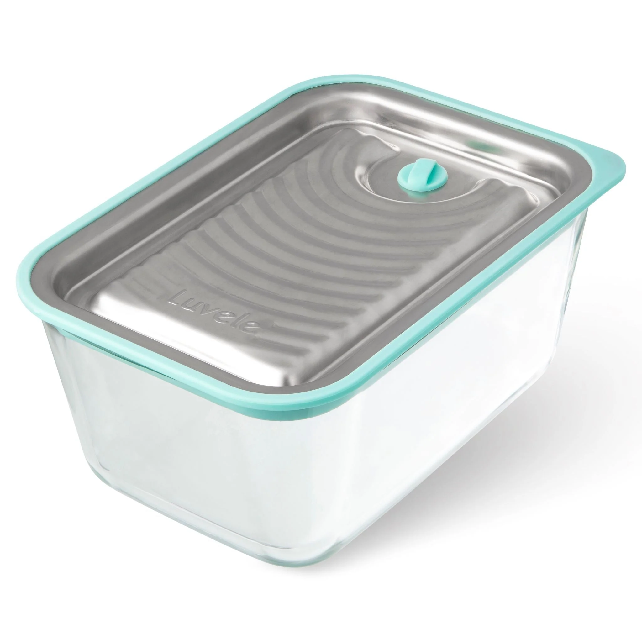 LUVELE VACUUM FOOD STORAGE CONTAINER SET | THREE PIECE SET 1.3L Plastic free - Image 3