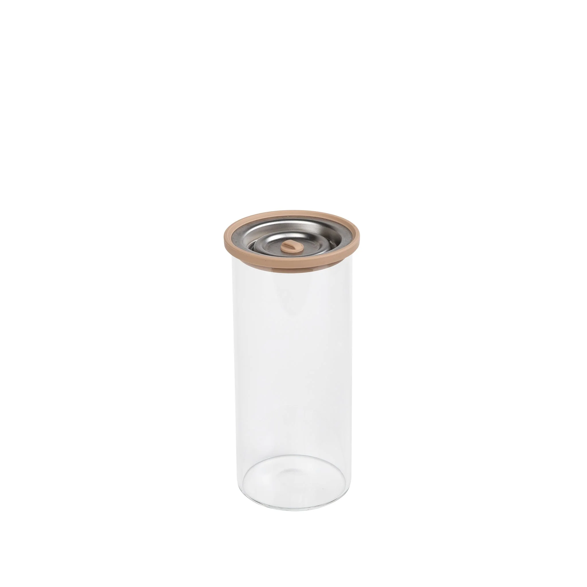 Luvele Tall Glass Vacuum Container set of Four - Glass Food Storage Containers - Image 5