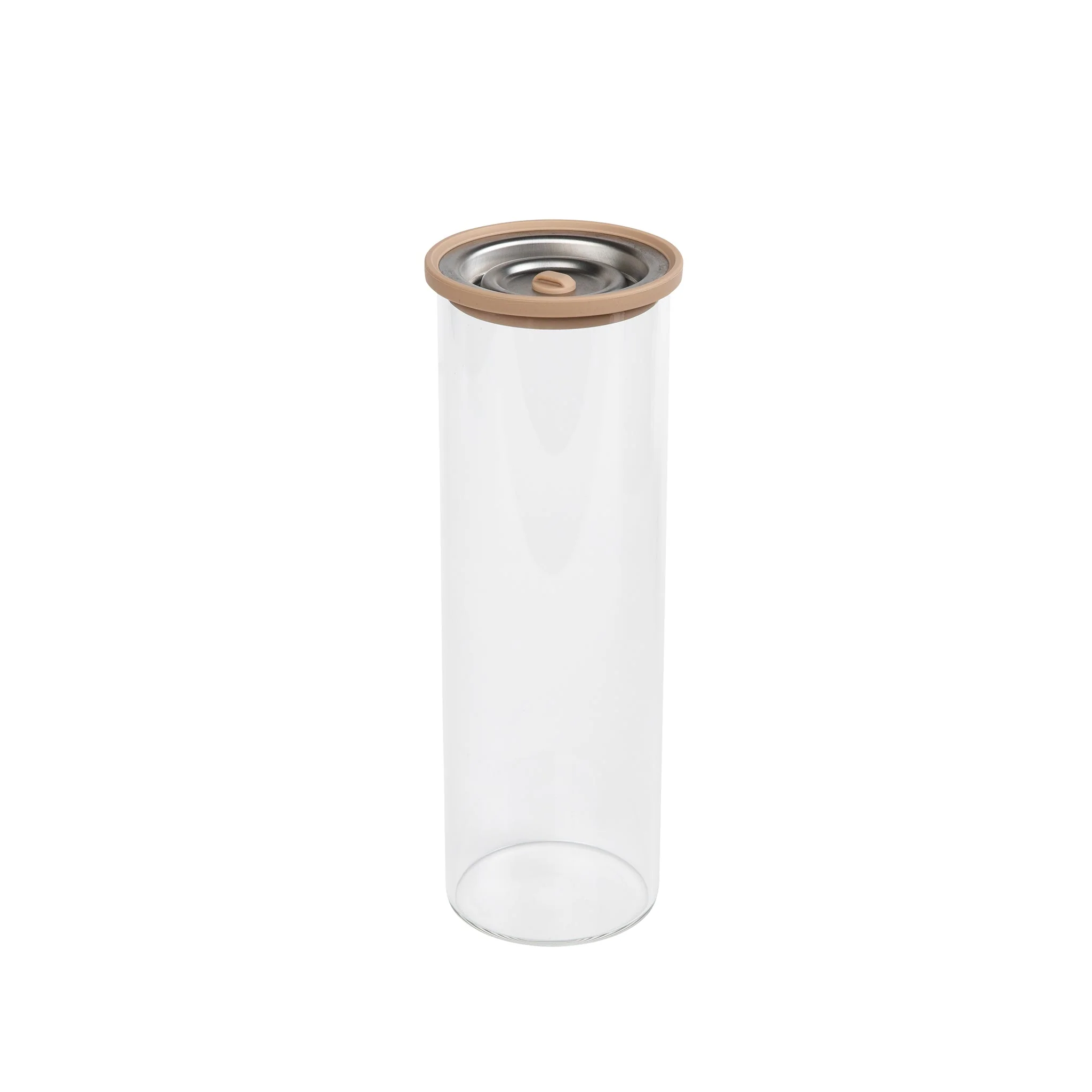 Luvele Tall Glass Vacuum Container set of Four - Glass Food Storage Containers - Image 6