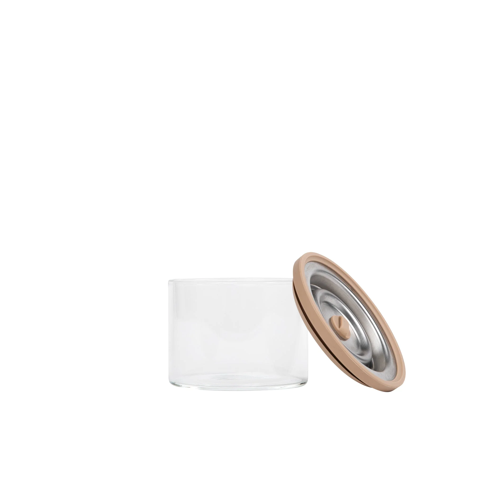 Luvele Tall Glass Vacuum Container set of Three 400ml - Image 4